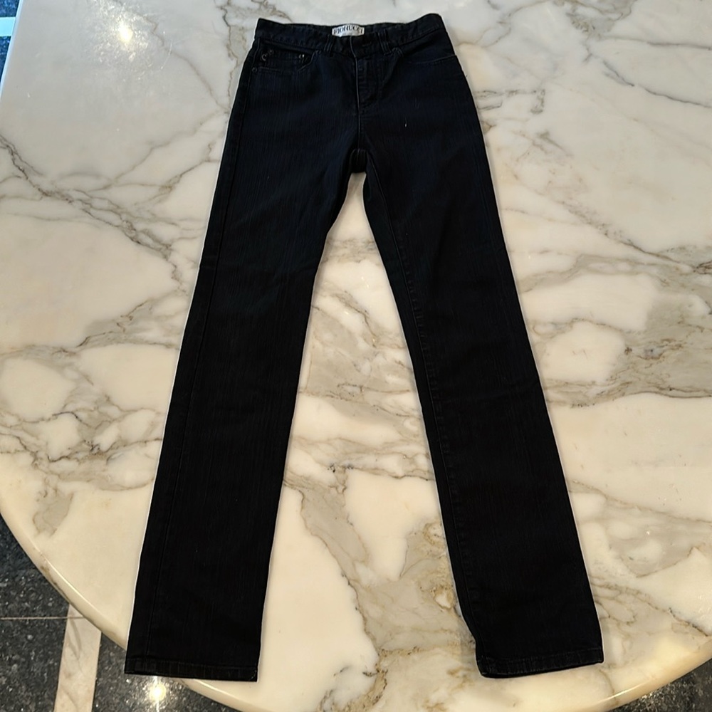 Fiorucci black straight legged jeans